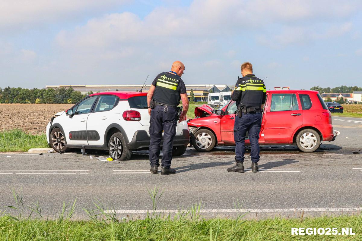 Zes gewonden bij ernstig ongeval