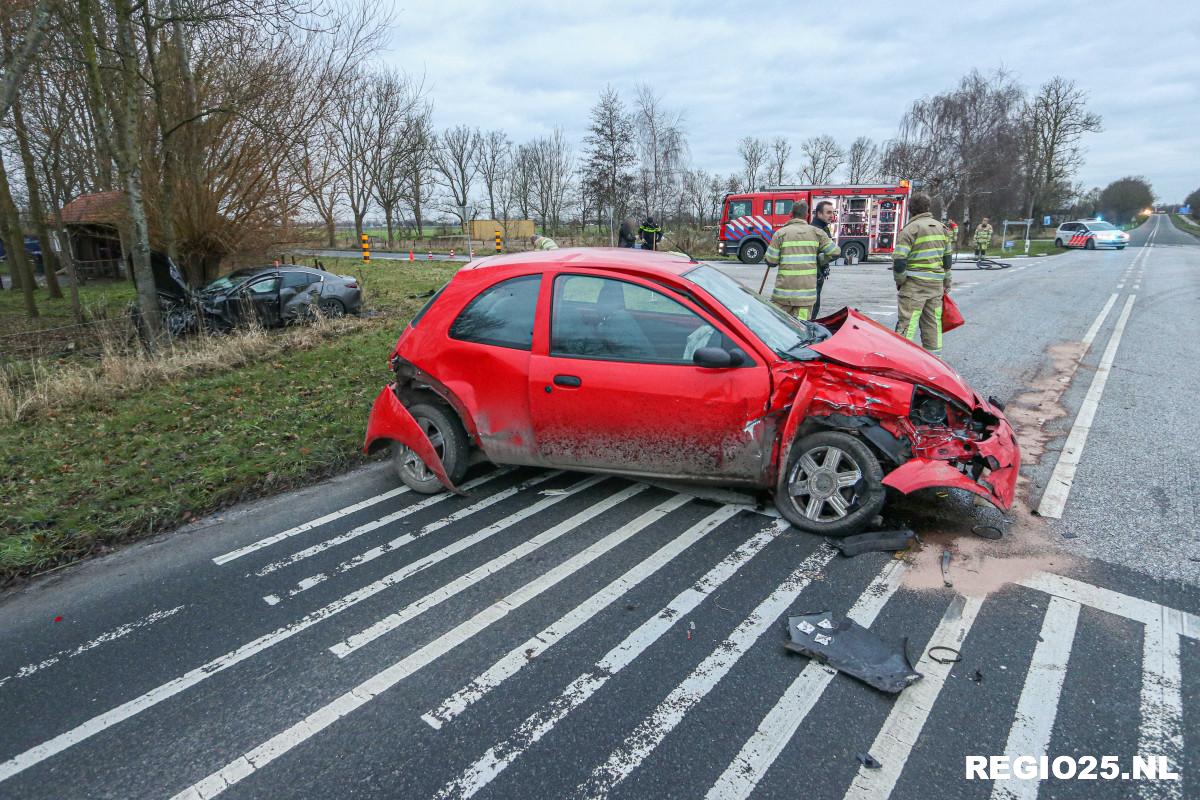 Gewonde bij aanrijding op Oosterringweg