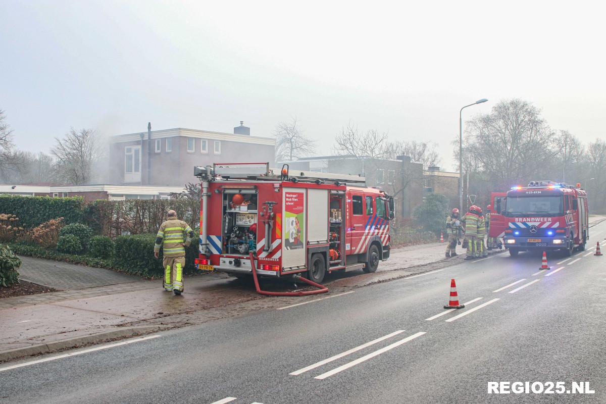 Keukenbrand lijkt geblust, maar breidt zich onopgemerkt uit