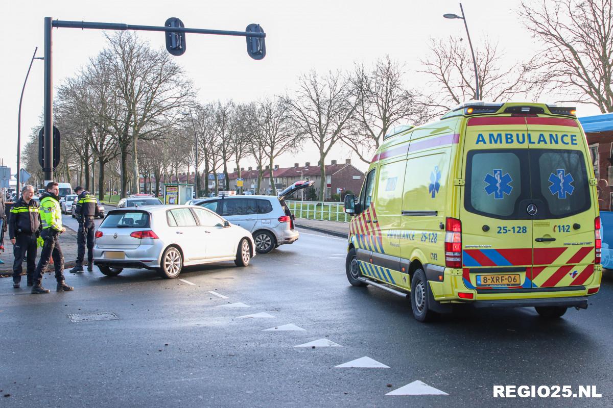 Botsing op Lange Dreef loopt goed af