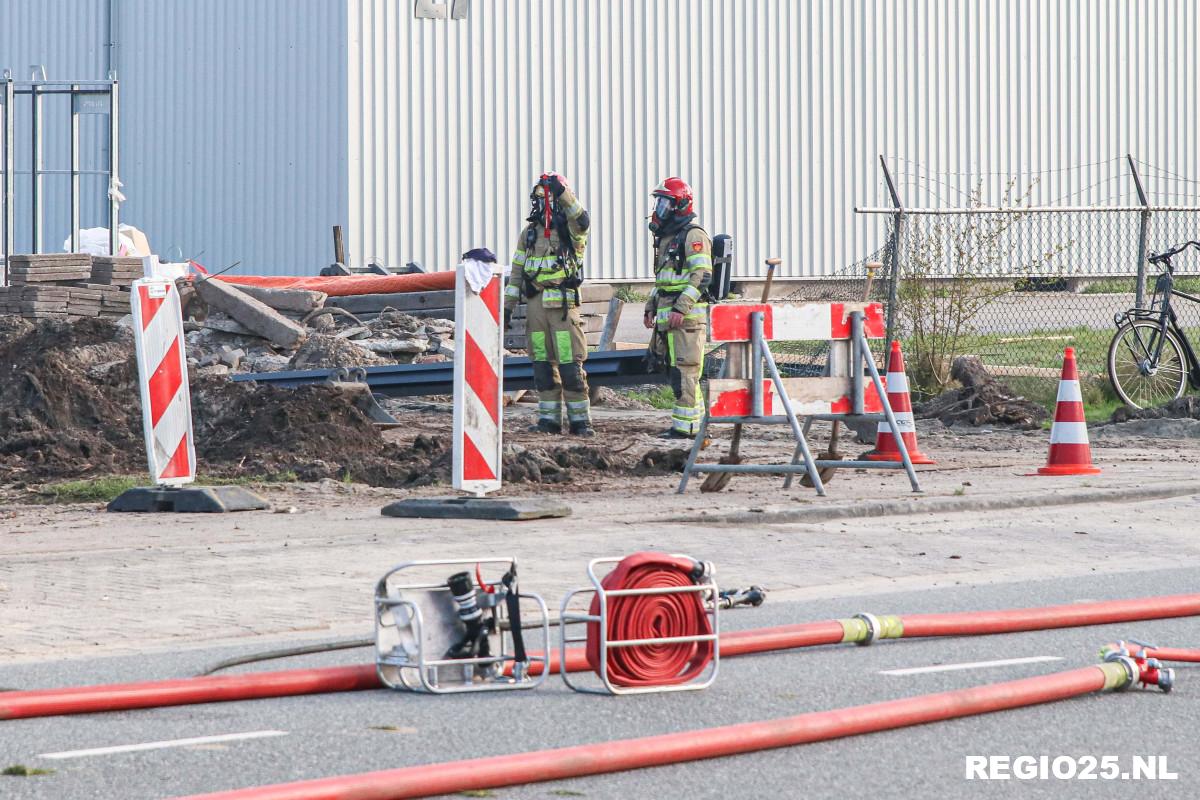 Hulpdiensten rukken uit voor gaslek