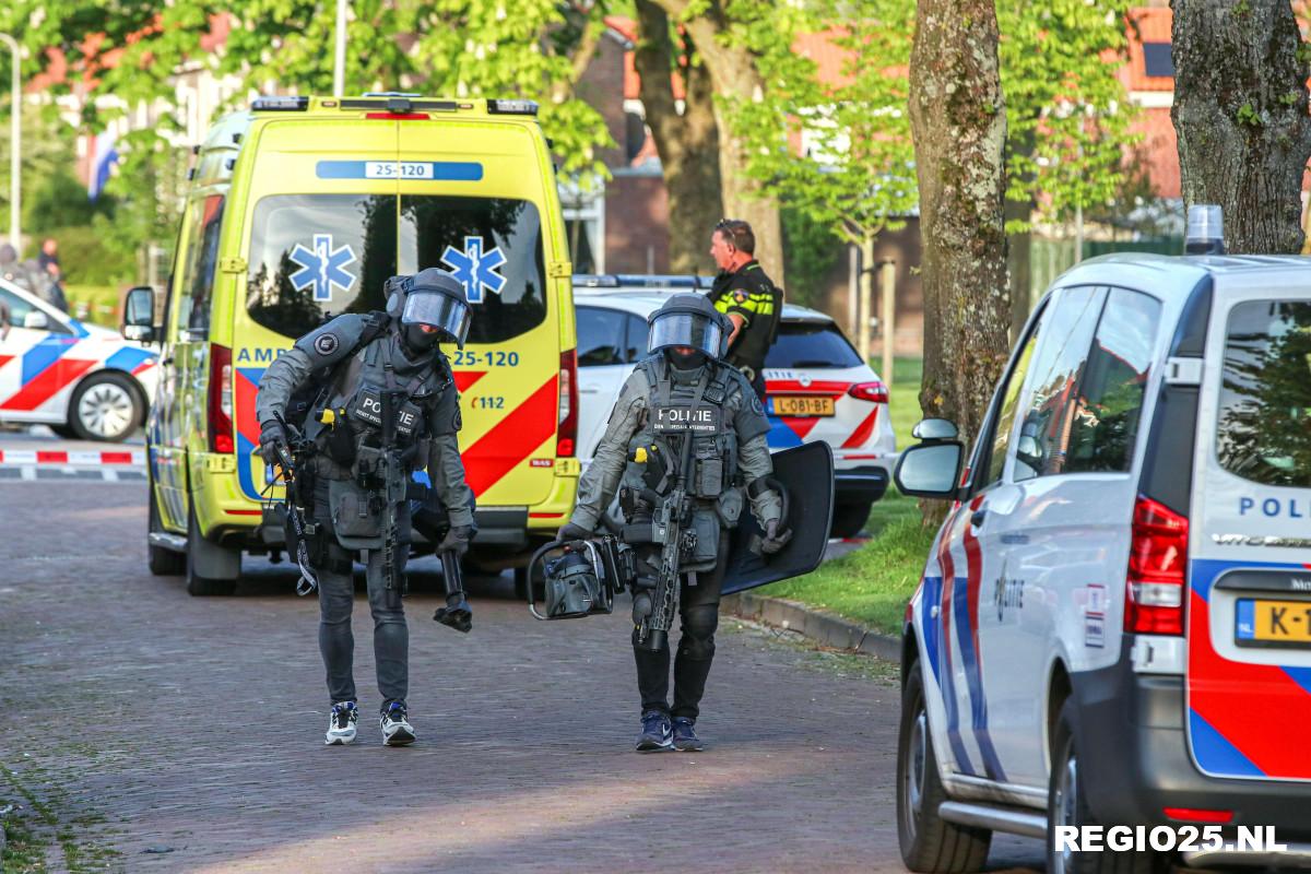 Man aangehouden vanwege gijzeling