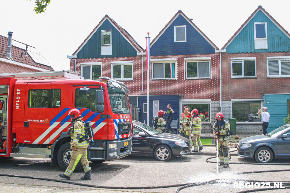 Brandje op zolder snel geblust