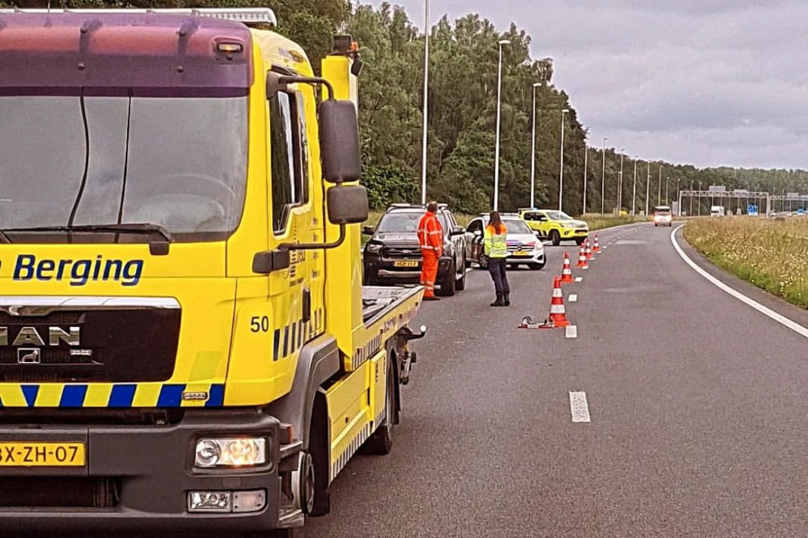 Auto ramt lichtmast, bestuurder had borrel te veel op