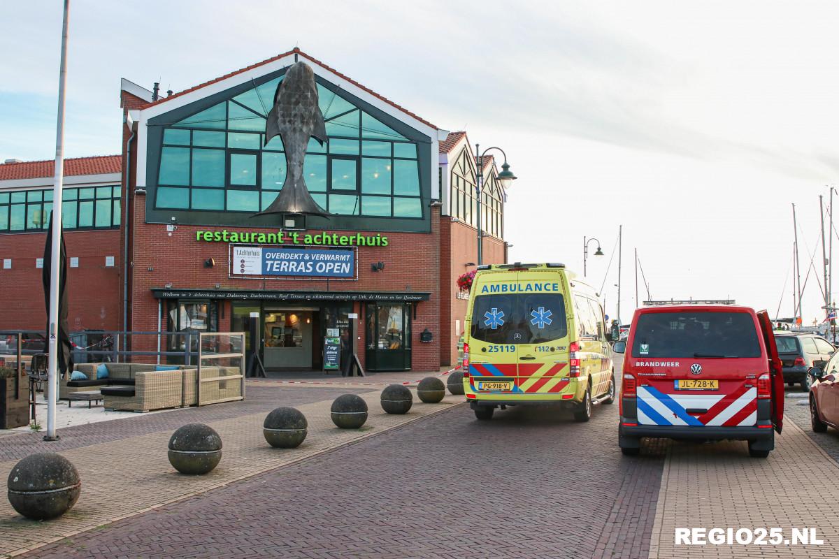 Restaurant ontruimd na ongeval met gevaarlijke stof