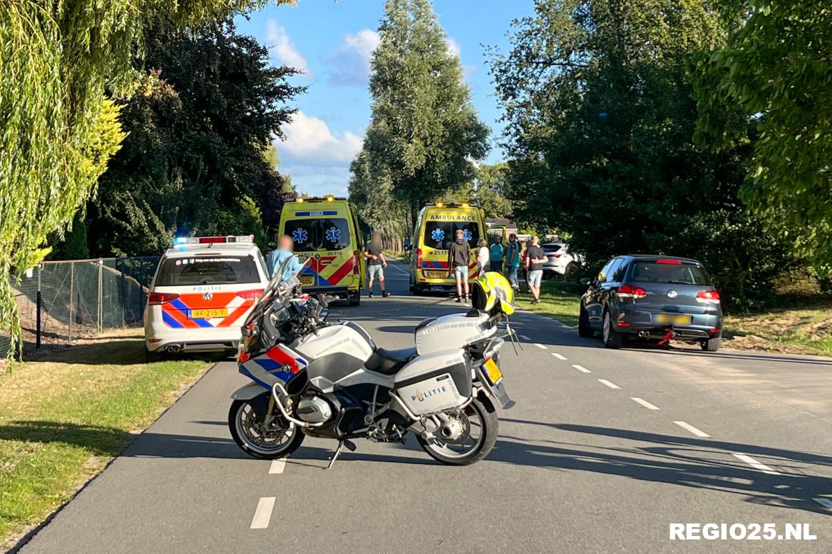 Fietser zwaargewond na val op Enserweg