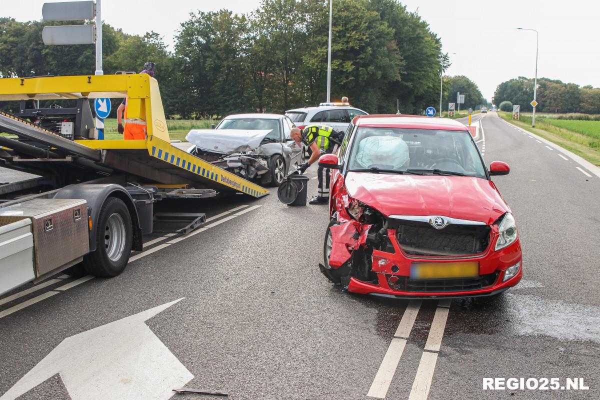 Gewonde bij aanrijding op Espelerweg