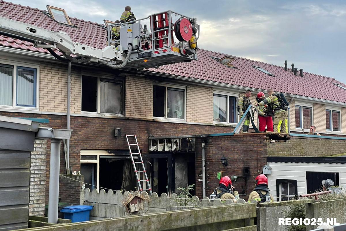 Veel schade door uitslaande brand