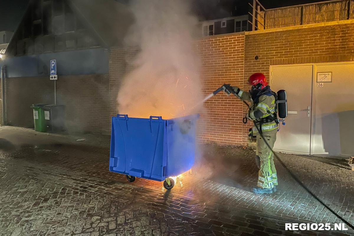 Jongens krijgen passende straf voor containerbrand