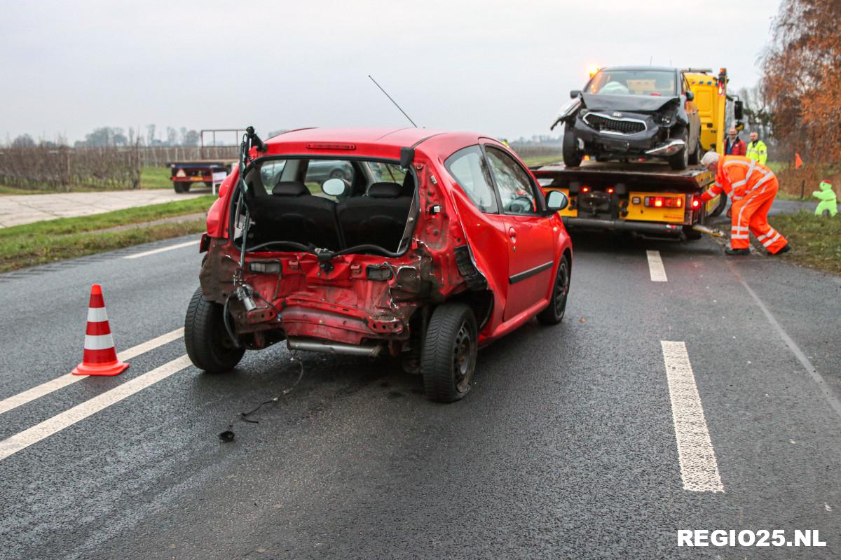 Gewonde bij aanrijding op N715