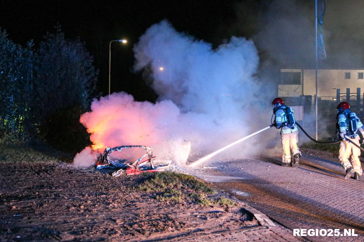 Caravan van Schuurfeest Bant opnieuw afgebrand