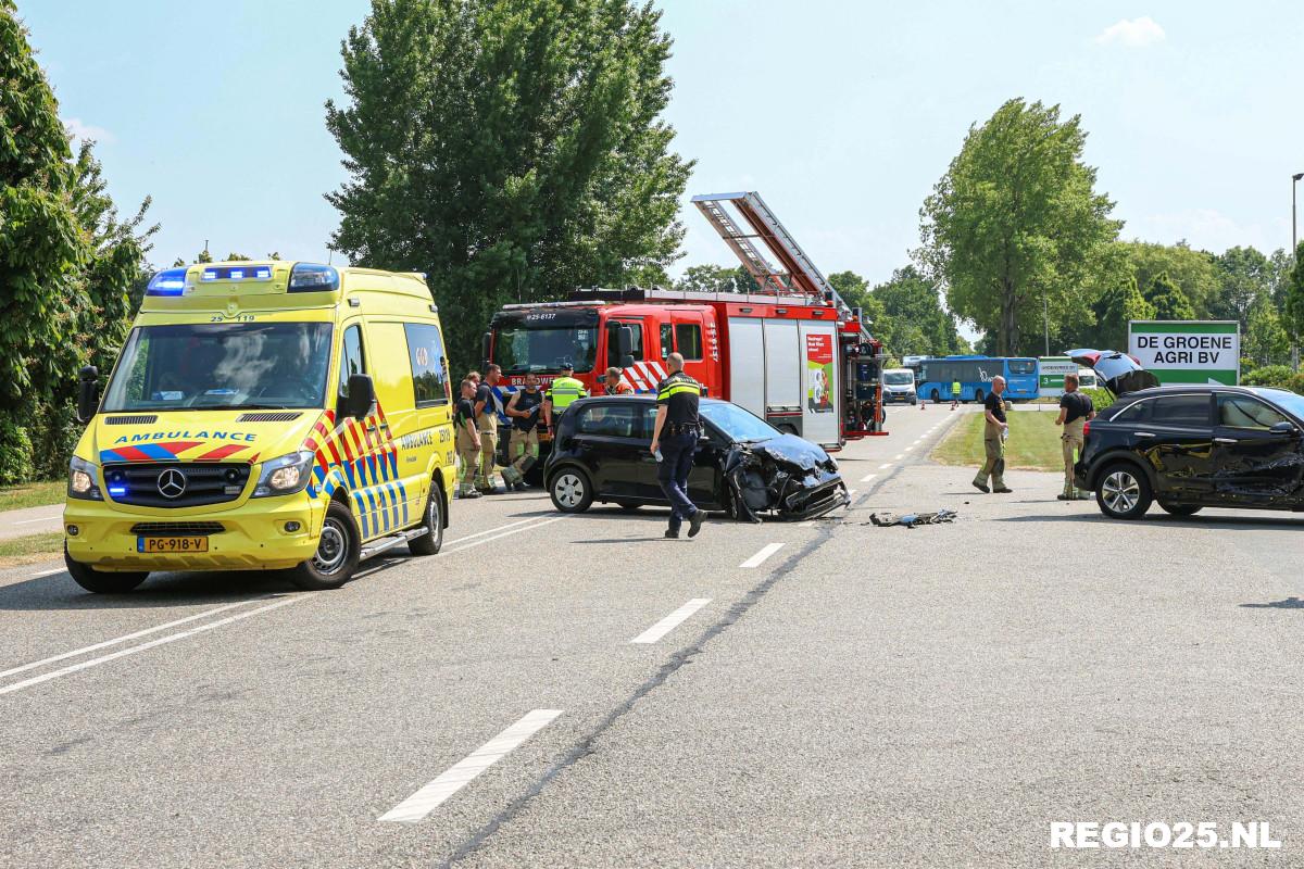 Gewonde bij aanrijding op Gemaalweg