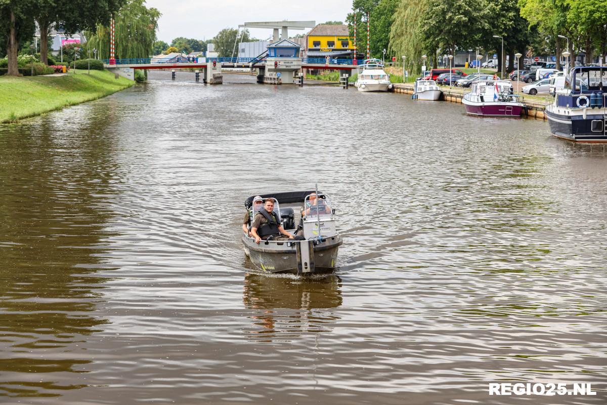 Handhavingsactie op het water