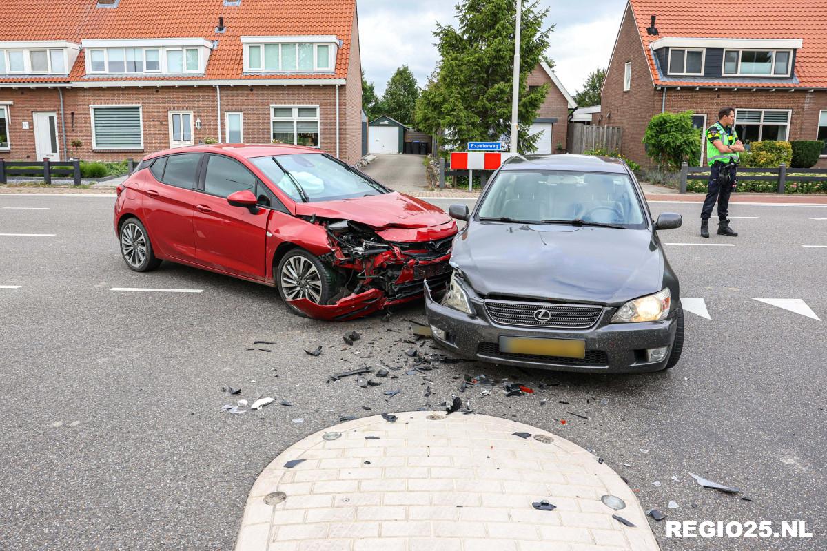 Verkeer negeert afzetting na ongevallen op Espelerweg