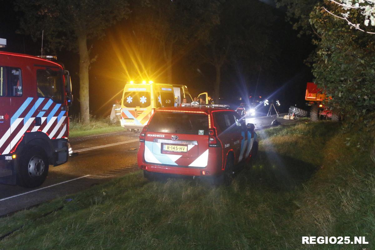 Automobilist omgekomen na aanrijding met trekker