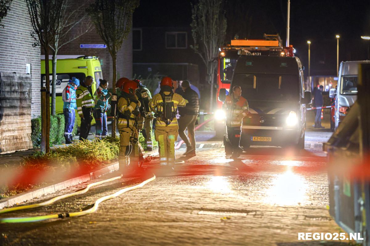 Hulpdiensten in actie na vondst illegaal vuurwerk in woning