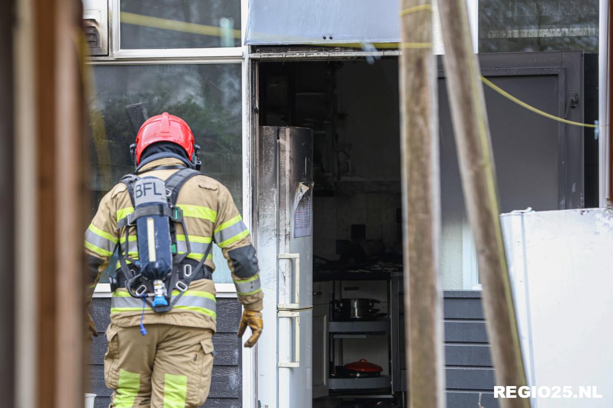 Veel schade bij keukenbrand