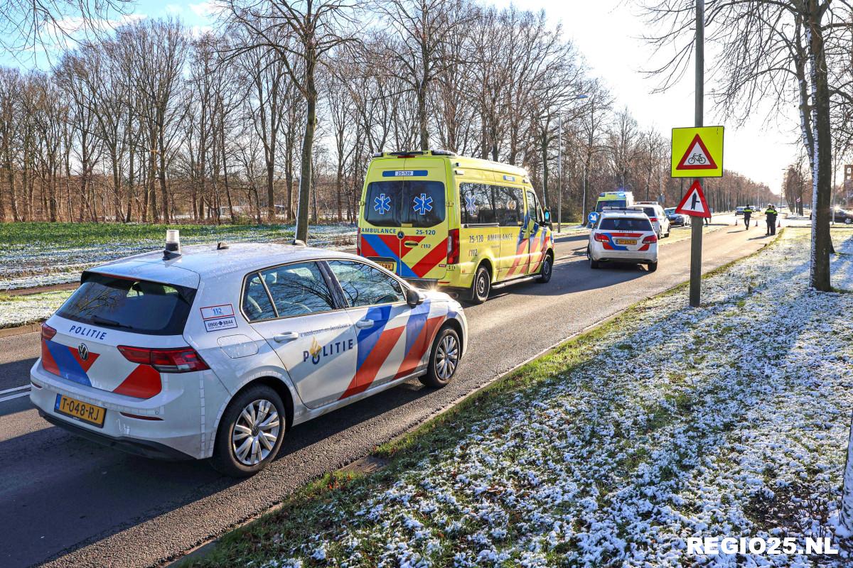 Fietser gewond bij aanrijding Espelerlaan