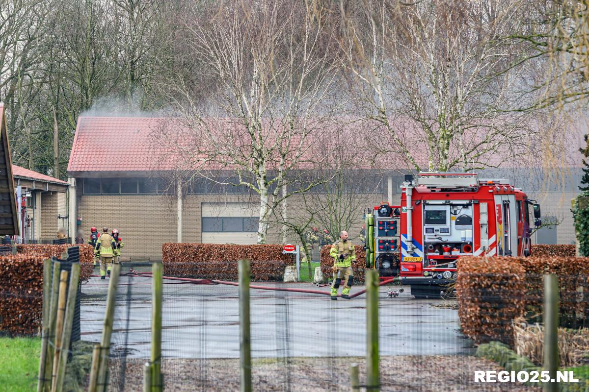 Brand in schuur Oosterringweg