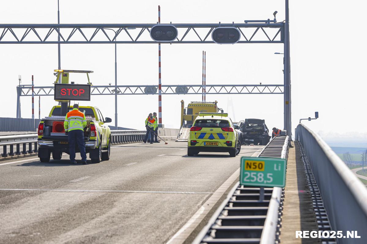 Kettingbotsing op Ramspolbrug