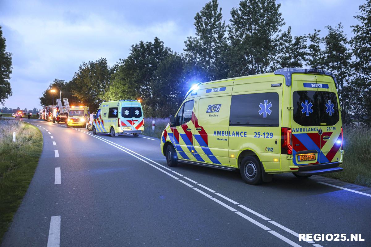 Zwaargewonde bij ernstig ongeval Domineesweg