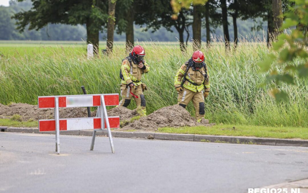 Opnieuw gaslek aan de Gildenweg