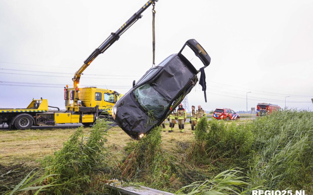 Tweetal belt aan bij omwonenden na ongeval op N50