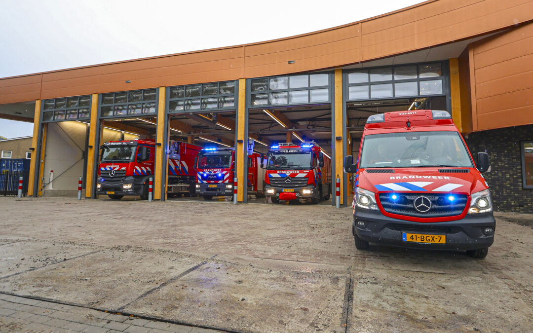 Brandweer Urk is verhuisd naar nieuwe kazerne