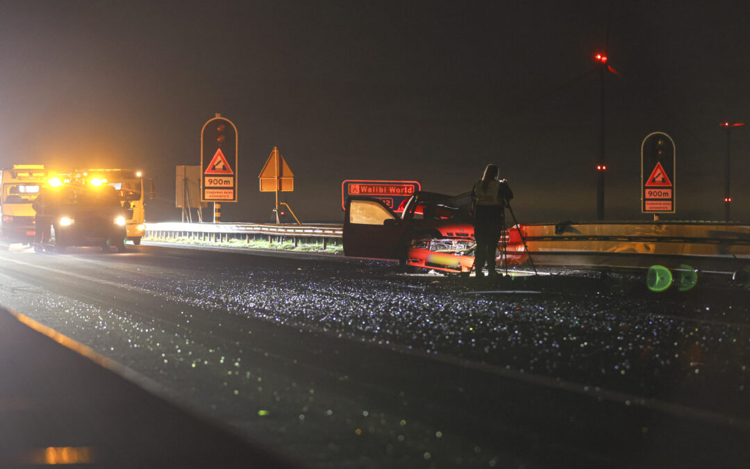 Ernstig ongeval op de A6 bij Nagele