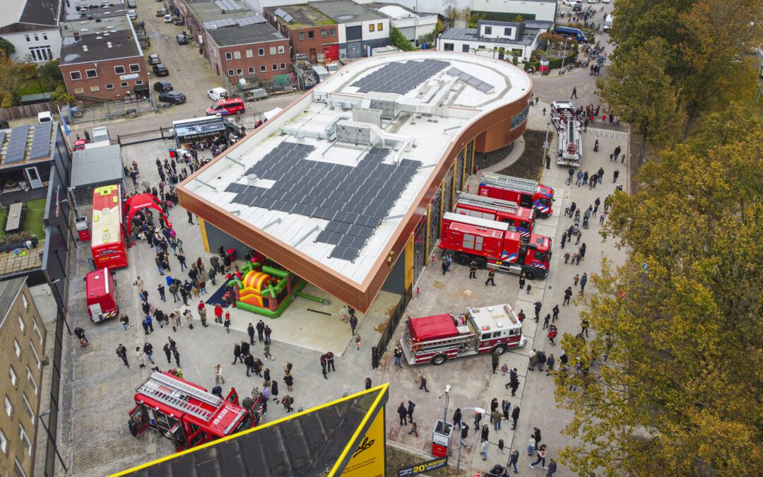 Feestelijke opening van nieuwe brandweerkazerne Urk