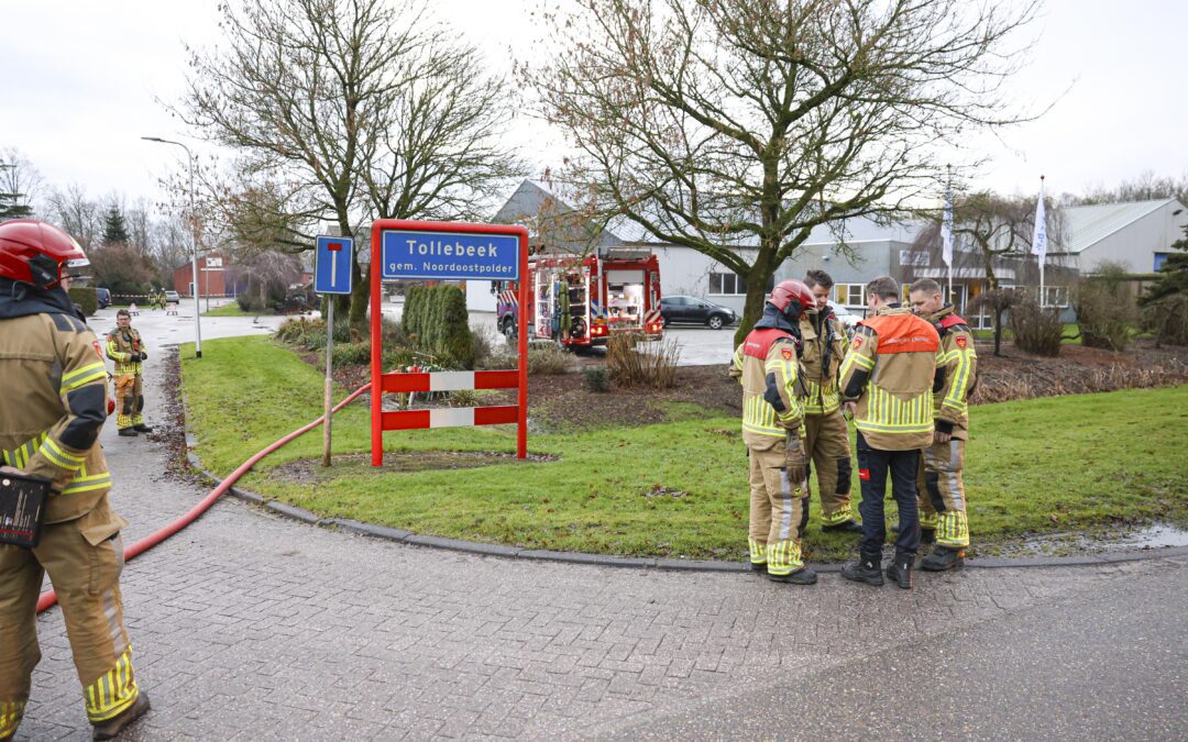 Bedrijven ontruimd na ontdekking gaslek