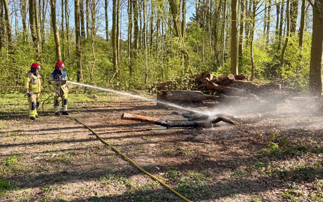 Brandweer waarschuwt voor groot risico op natuurbranden