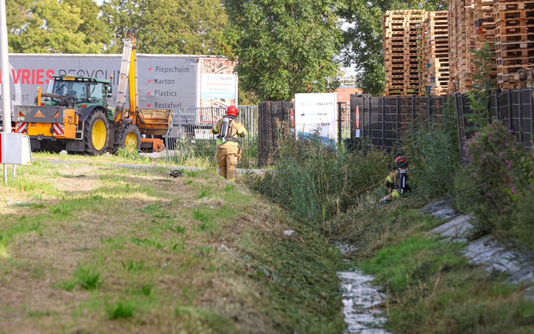 Domineesweg was dicht vanwege gaslek