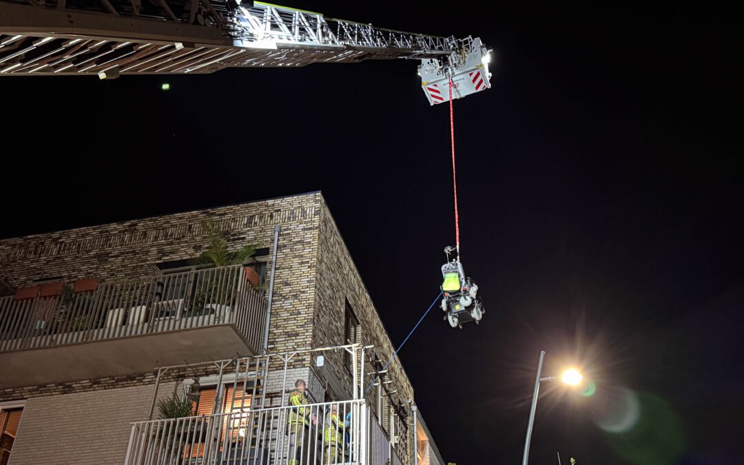 Bijzondere hulpverlening vanwege defecte lift