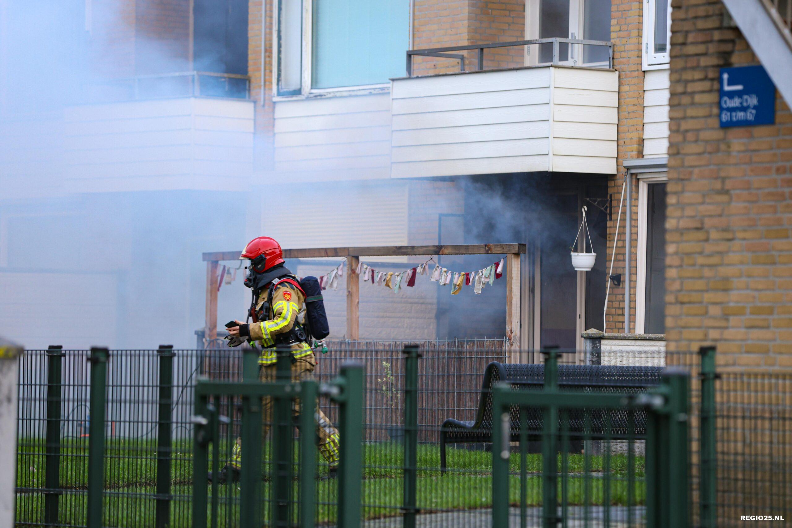 Explosiegevaar Explosiegevaar bij brand en gaslek in woning - Regio25.nl