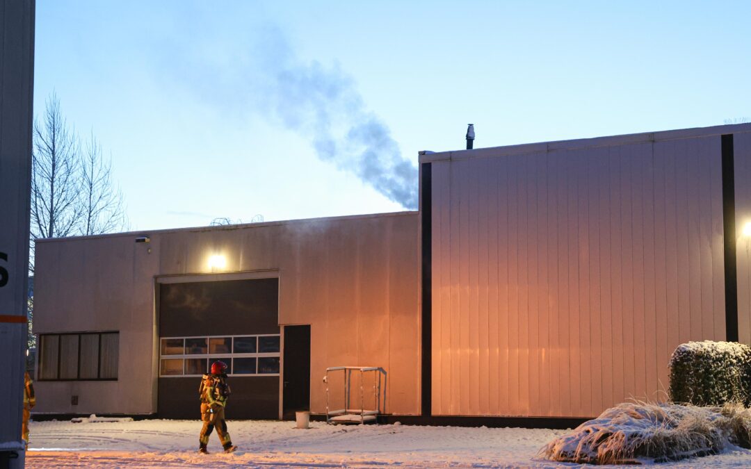 Vermeende brand blijkt condensrook