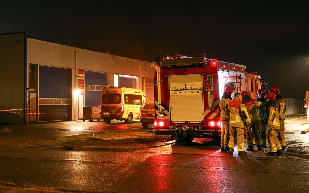 Man overleden bij ongeval met bestelbus
