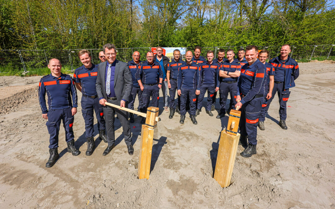 Bouw nieuwe brandweerkazerne Creil gestart