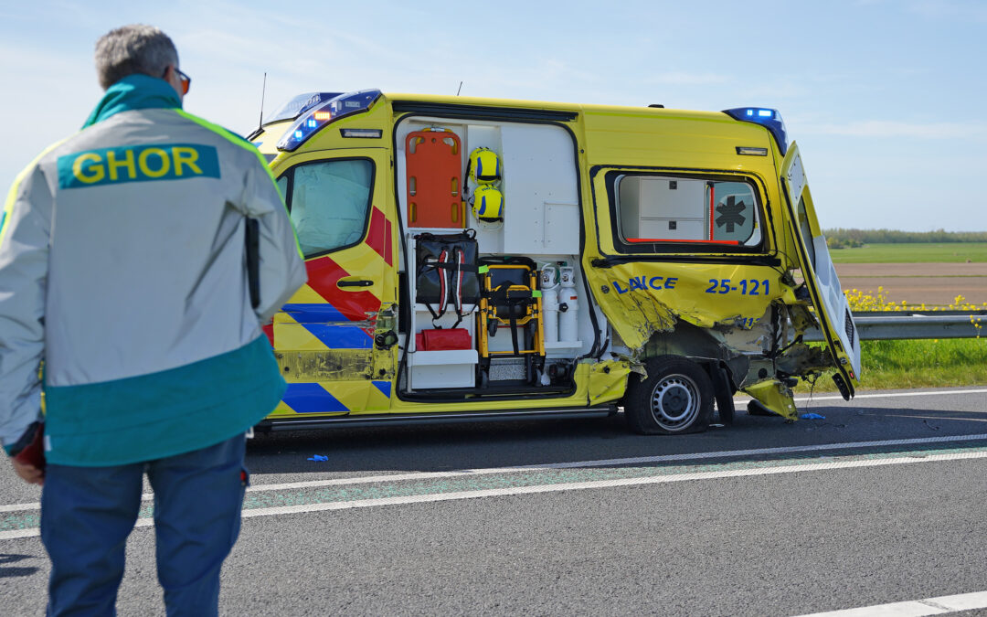 Ambulance betrokken bij ongeluk op de N50