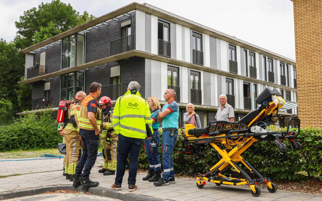 Kleine brand in wooncomplex Meldestraat