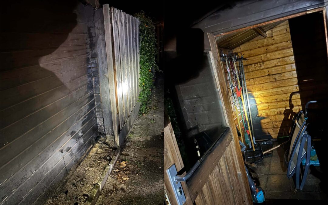 Cameratoezicht na branden en vondst explosieven
