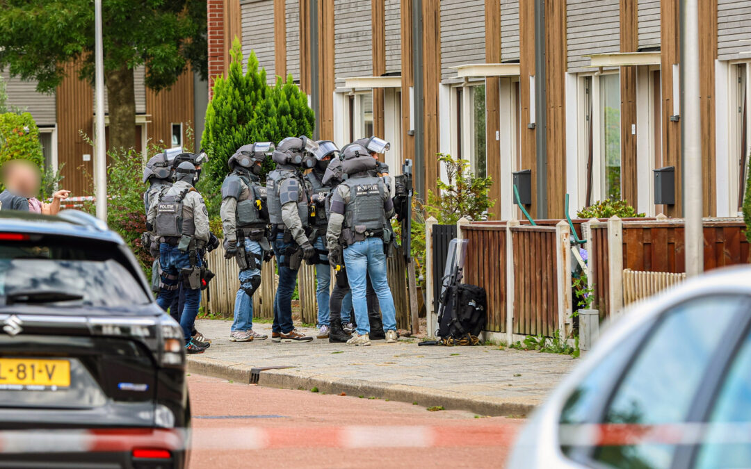 Man aangehouden door arrestatieteam